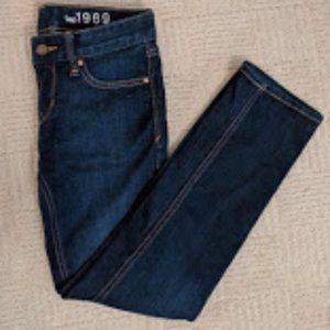 Dark Blue Straight Jeans (Petite)